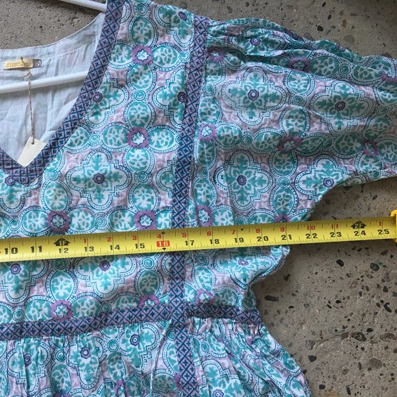 Matta cotton dress boho chic - Picture 8 of 11